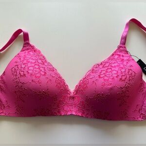 Lounge Lace Magic Bra hot pink 32G